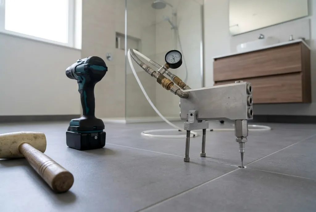 Kitbedrijf Vlaardingen – holle tegels injecteren